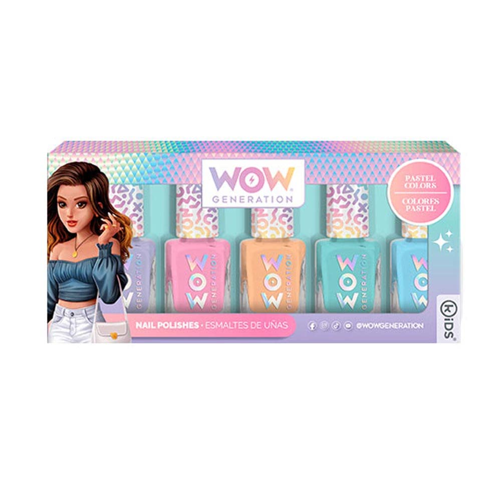 5 Nail Polish Pack Wow Generation