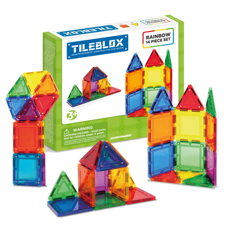 Tileblox - Rainbow - 14 Pcs Set (3200)
