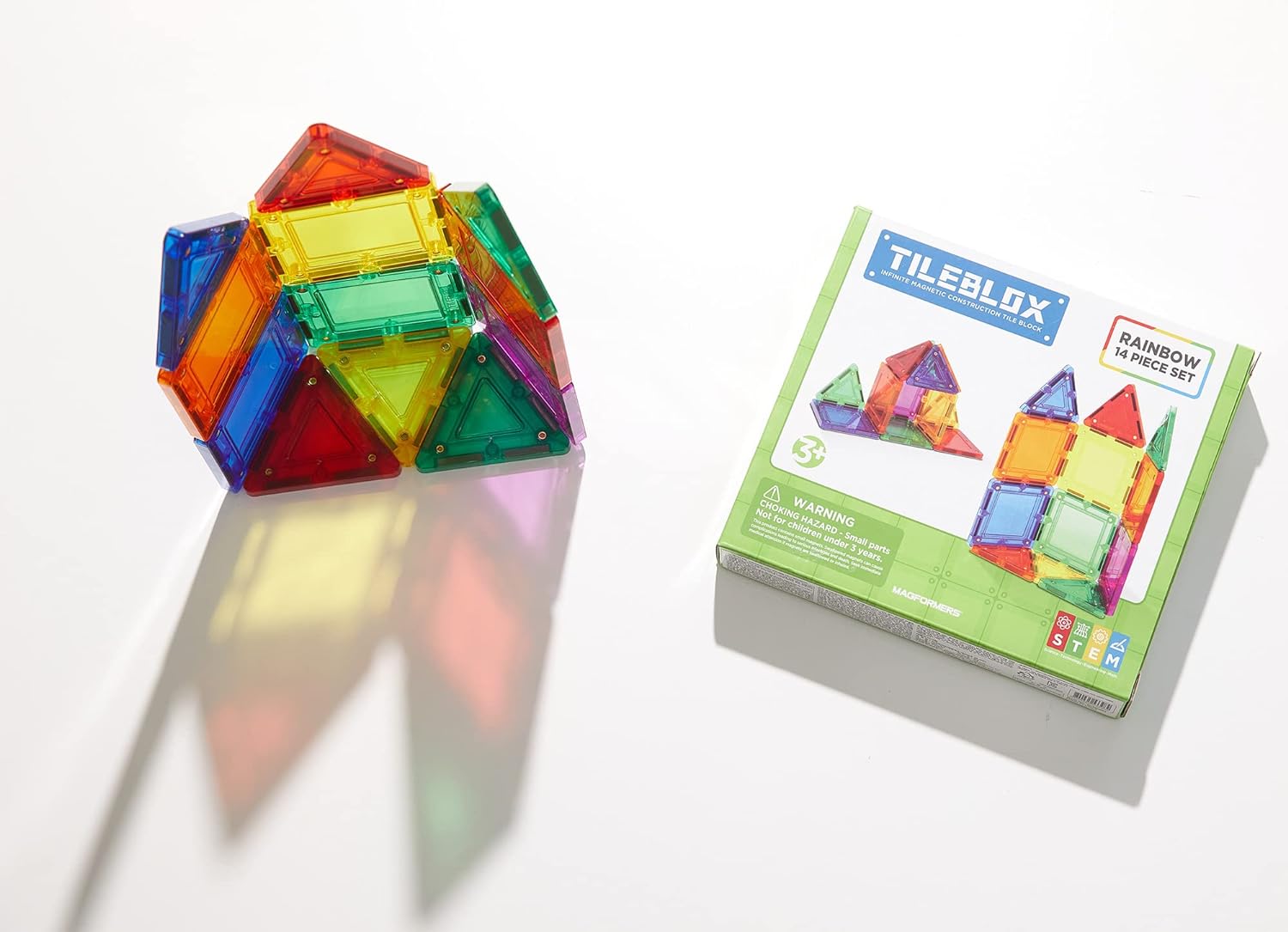 Tileblox - Rainbow - 14 Pcs Set (3200)