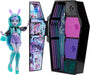 Monster High Doll and Fashion Set, Twyla Doll, Skulltimate Secrets: Neon Frights, Dress-Up Locker with 19+ Surprises, HNF82