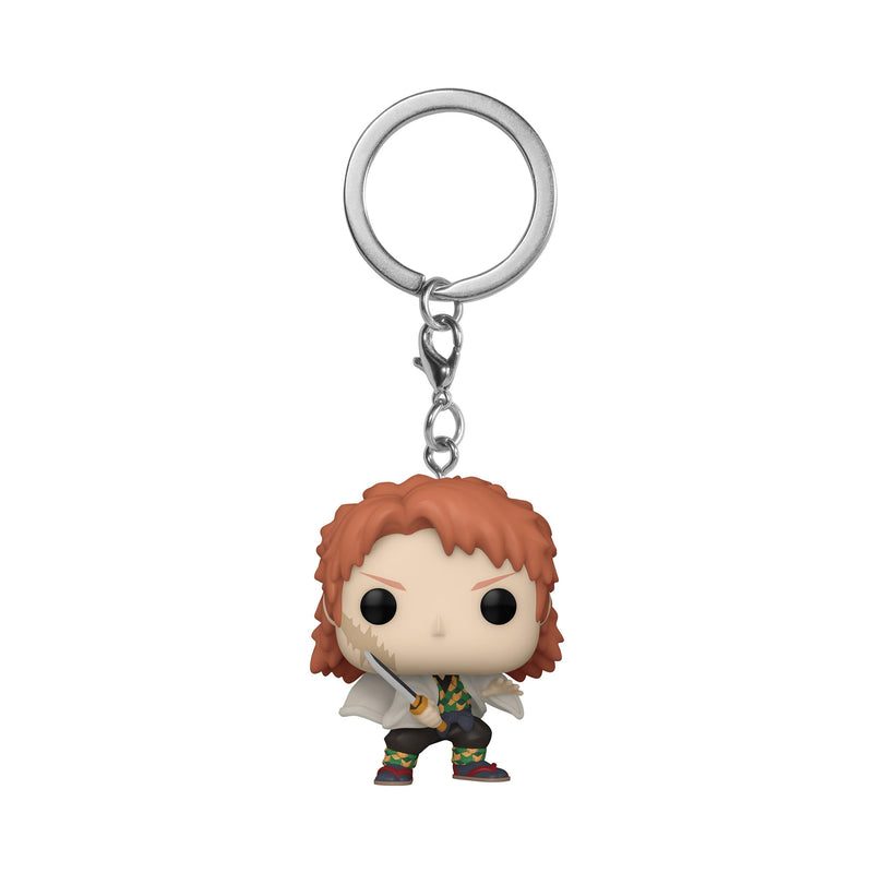 Funko Pop! Keychain: Demon Slayer - Sabito - (No Mask) - Guardianes de la Noche - Minifigura de Vinilo Coleccionable Llavero Original - Relleno de Calcetines - Idea de Regalo - Mercancia Oficial