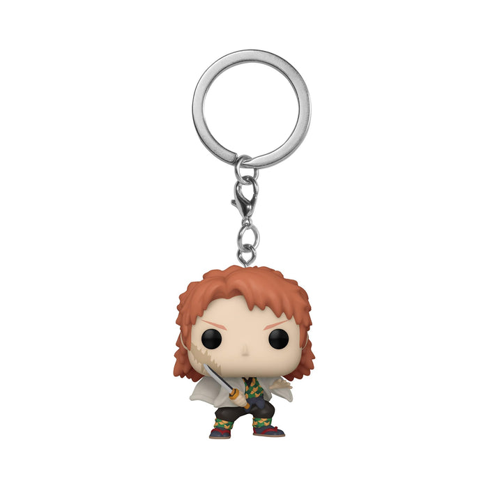Funko Pop! Keychain: Demon Slayer - Sabito - (No Mask) - Guardianes de la Noche - Minifigura de Vinilo Coleccionable Llavero Original - Relleno de Calcetines - Idea de Regalo - Mercancia Oficial