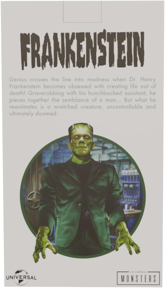 NECA Universal Monsters Head Knocker Le monstre de Frankenstein 20 cm