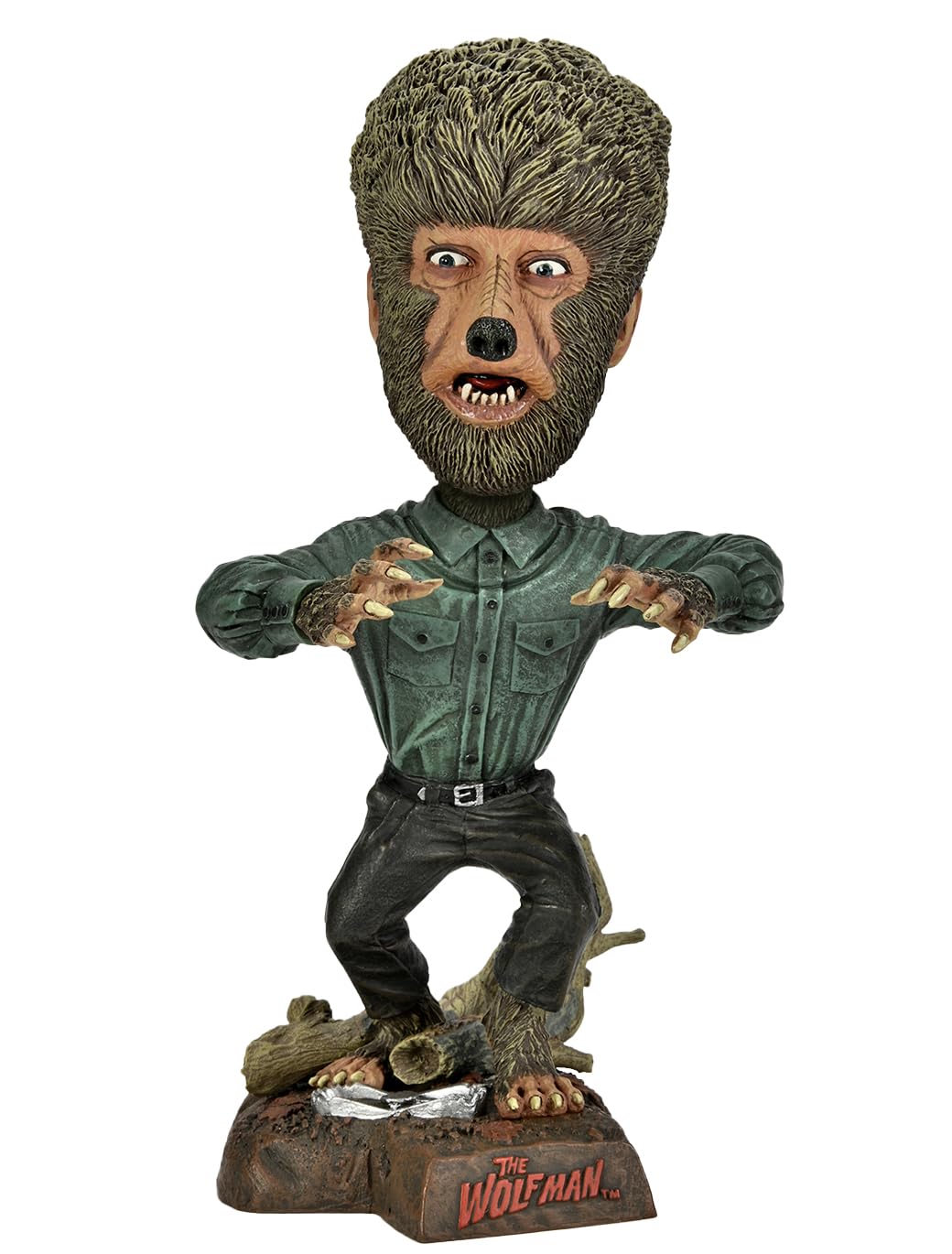 NECA Universal Monsters Head Knocker Wolf Man 20 cm