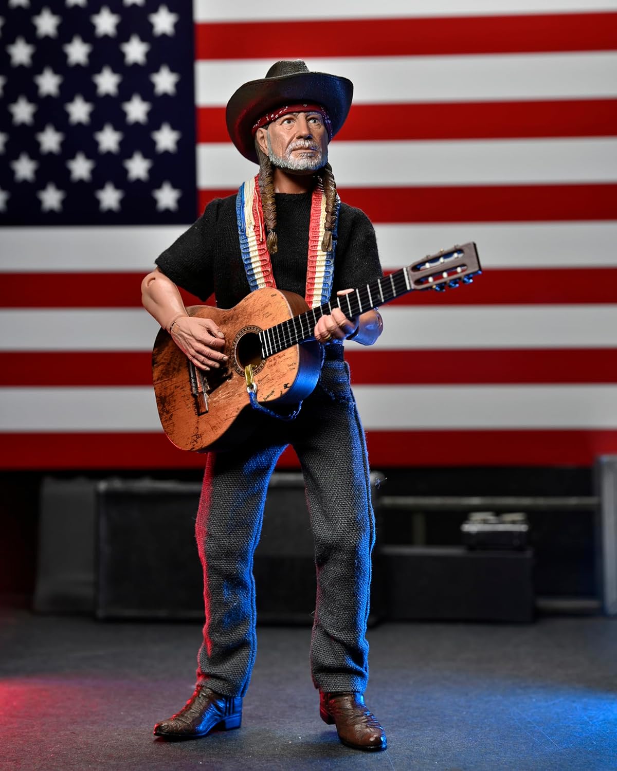 Willie Nelson 8 inch Scale Clothed Action Figure