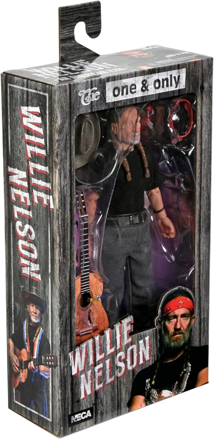 Willie Nelson 8 inch Scale Clothed Action Figure