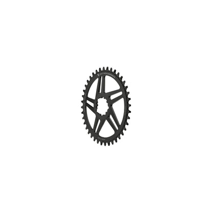 Wolf Tooth Direct Mount Round Chainring Flat Top for SRAM Drop Stop B Standard (49mm Chainline / 6mm Offset)