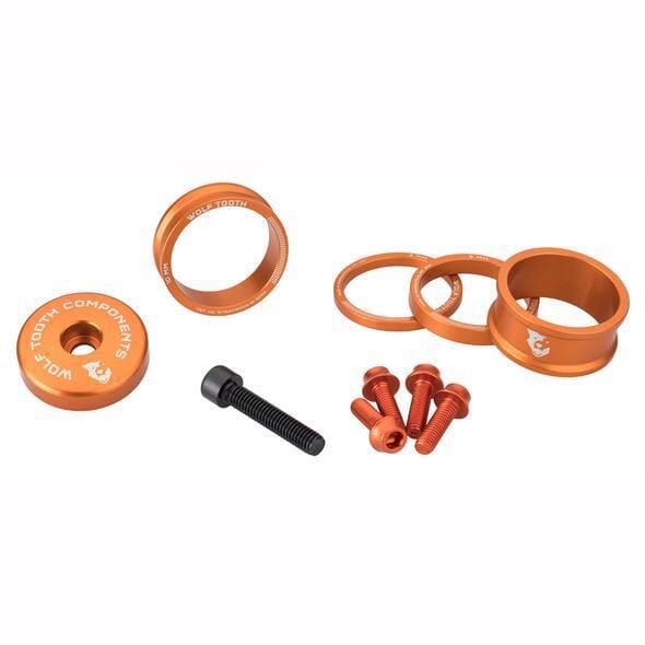 Wolf Tooth Anodised Bling Kit Orange One Size