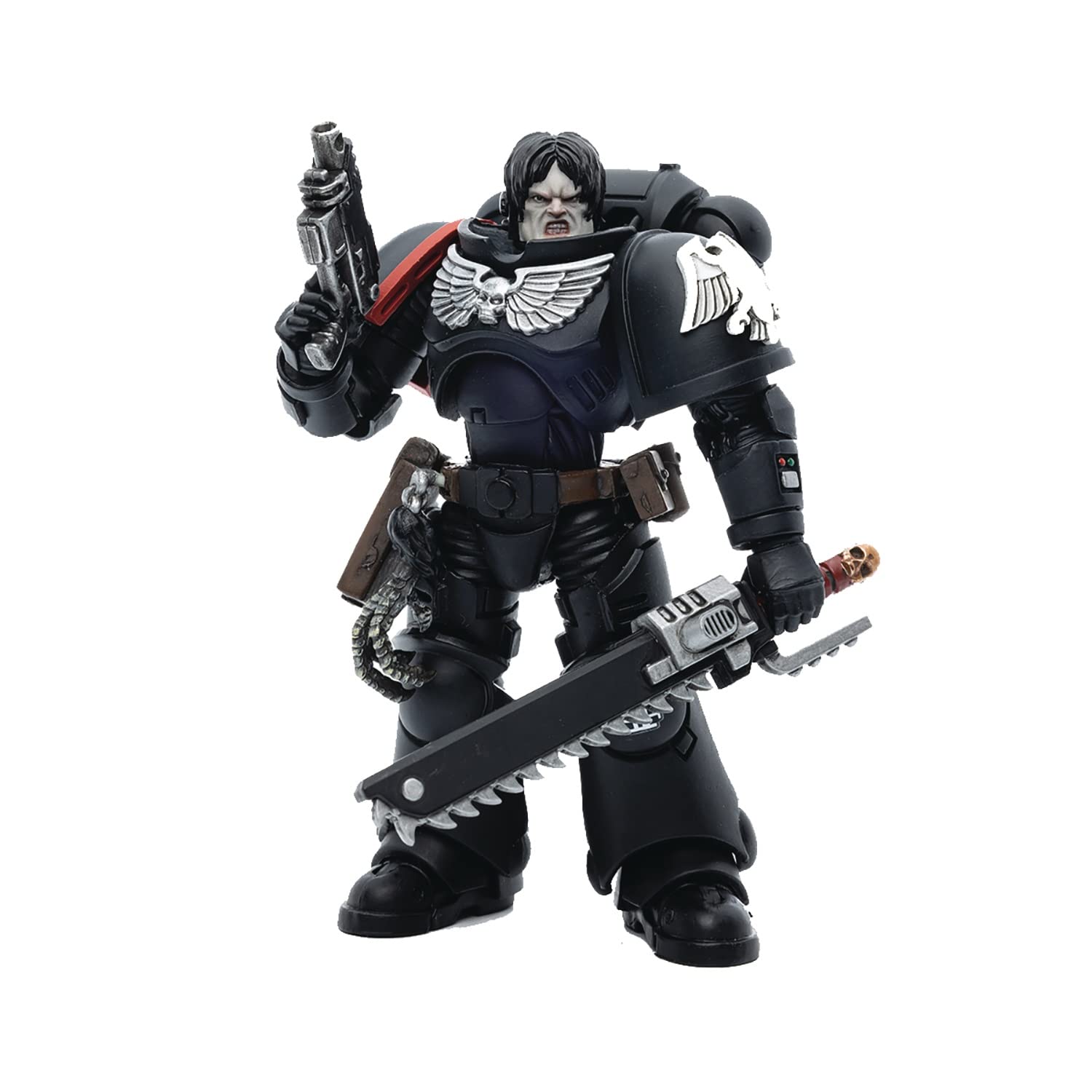 Joy Toy (CN) Warhammer 40k figurine 1/18 Raven Guard Intercessors Brother Colvane 12 cm