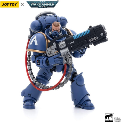 Bloomage Joytoy Tech - Joytoy WH 40K - Ultramarines Hellblasters Brother Paxor 1/18 Af