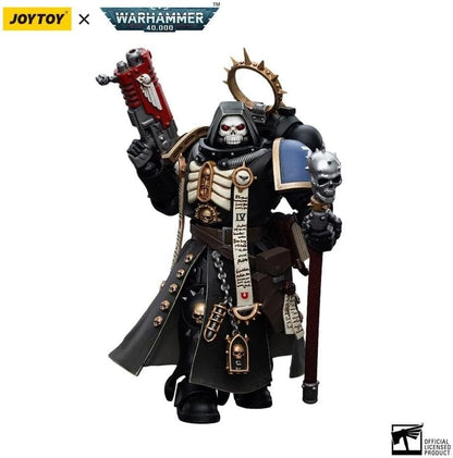 JoyToy Warhammer 40k: Ultramarines Primaris Chaplain Brother Varus 1:18 Scale Figure