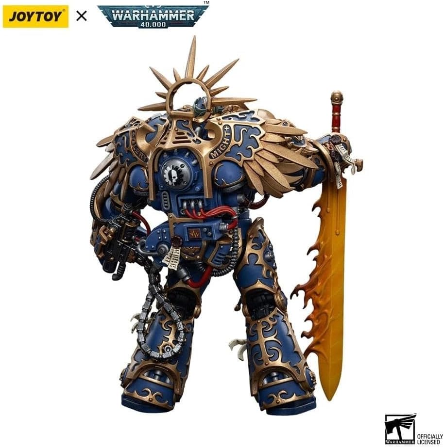 Warhammer 40K Action Figure 1/18 Ultramarines Primarch Roboute Guilliman 12 Cm Reproduction