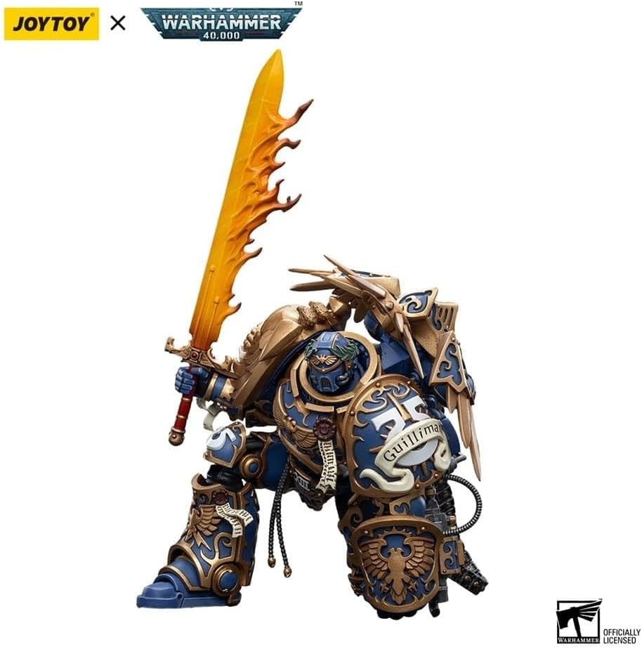 Warhammer 40K Action Figure 1/18 Ultramarines Primarch Roboute Guilliman 12 Cm Reproduction