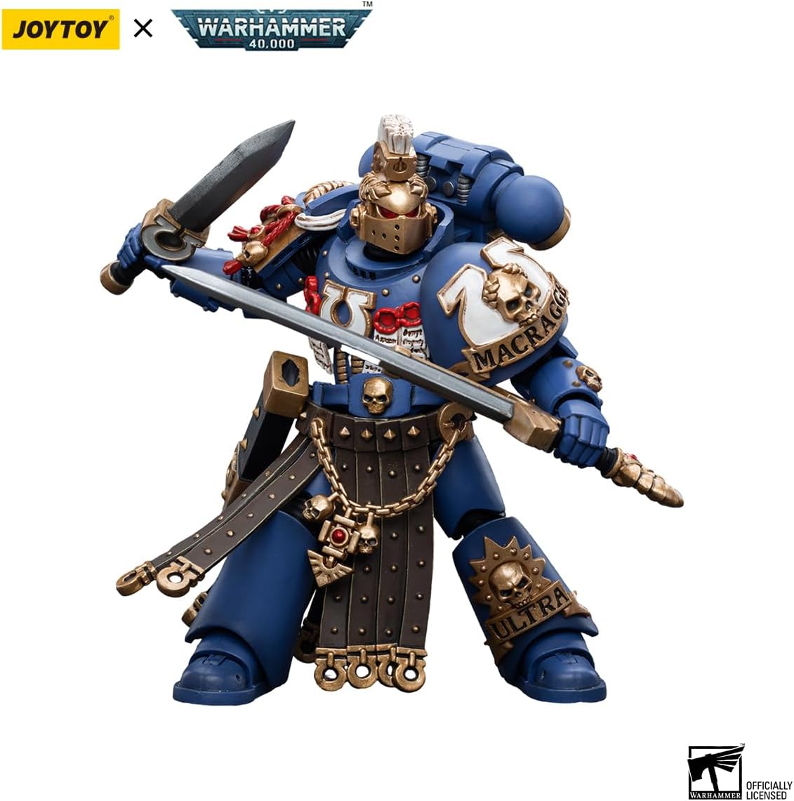JoyToy Bloomage Tech - WH40K - Ultramarines Honour Guard Chapter Champion 1/18 Figure