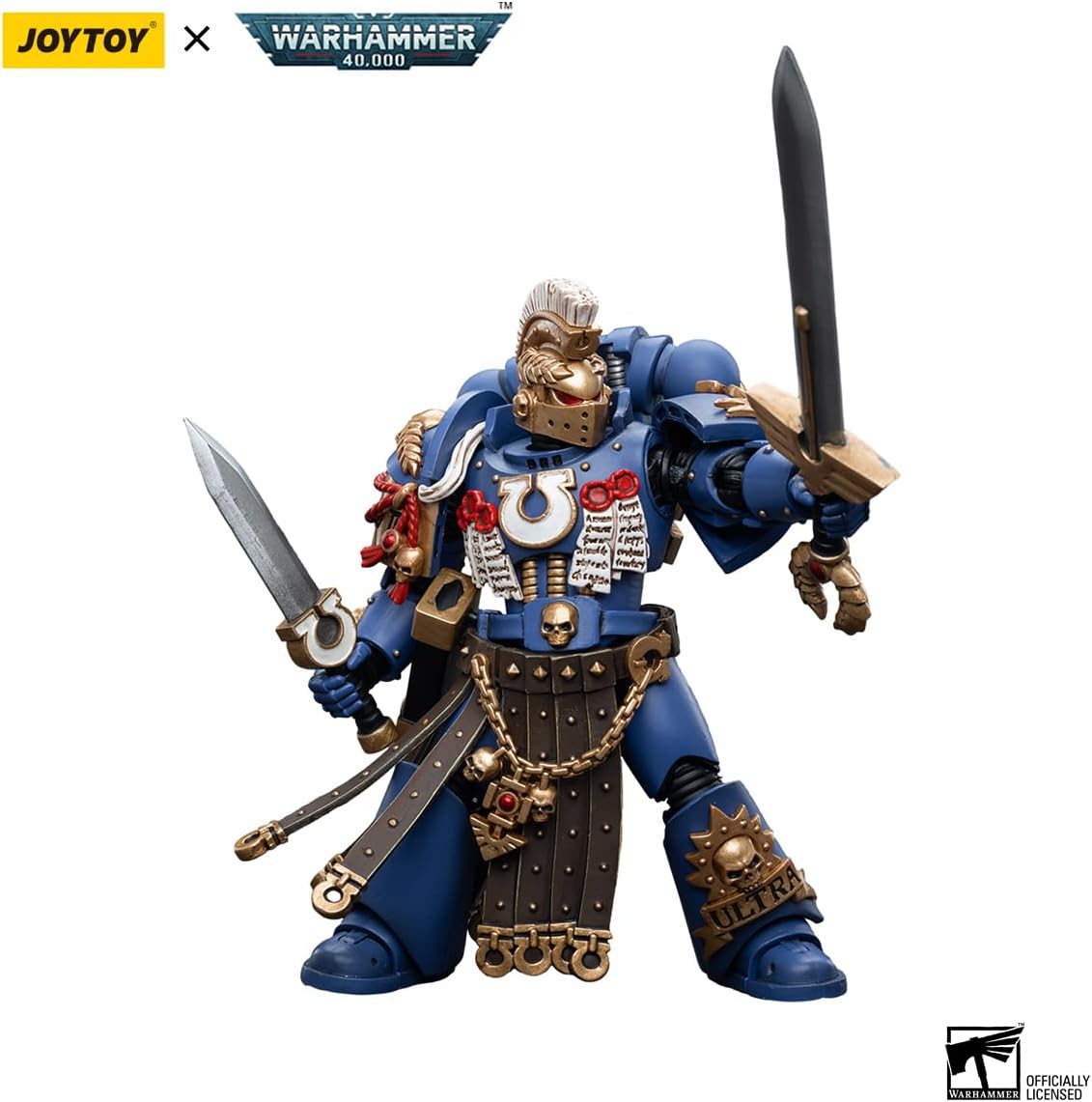 JoyToy Bloomage Tech - WH40K - Ultramarines Honour Guard Chapter Champion 1/18 Figure