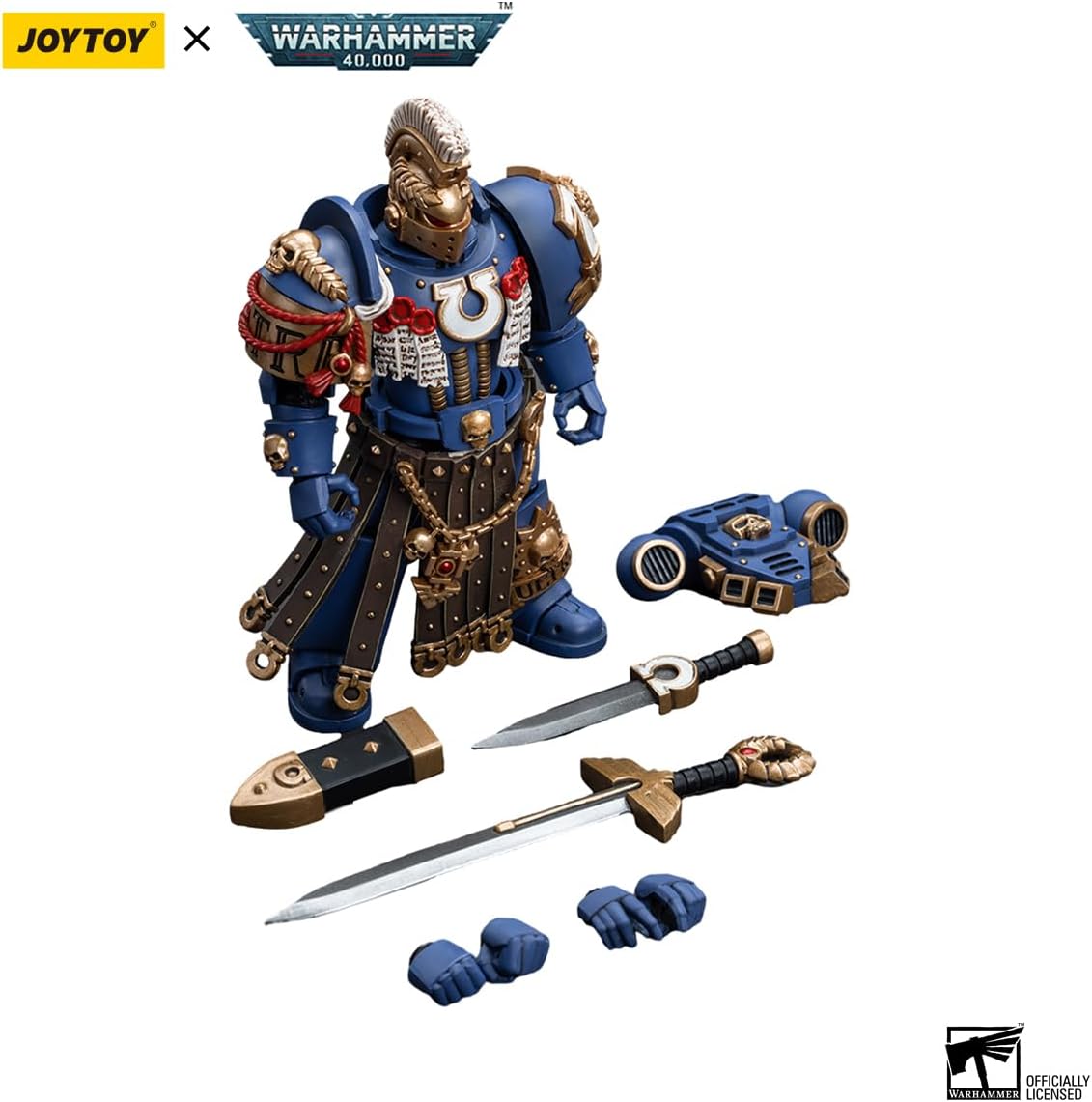 JoyToy Bloomage Tech - WH40K - Ultramarines Honour Guard Chapter Champion 1/18 Figure