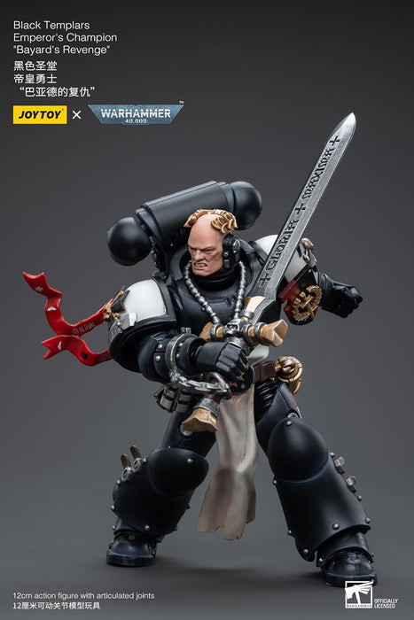 JoyToy Bloomage Tech - Black Templars Emperors Champion Bayards Revenge 1/18 Af