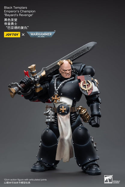 JoyToy Bloomage Tech - Black Templars Emperors Champion Bayards Revenge 1/18 Af