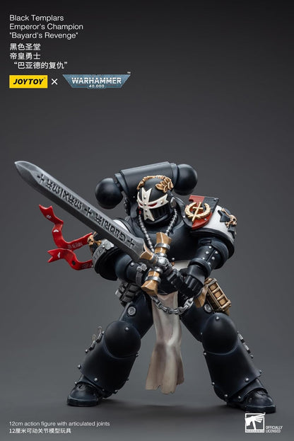 JoyToy Bloomage Tech - Black Templars Emperors Champion Bayards Revenge 1/18 Af
