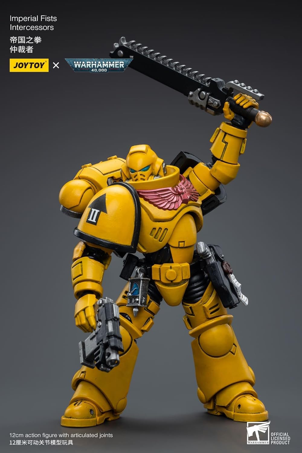 Joy Toy (CN) Warhammer 40k Figurine 1/18 Imperial Fists Intercesseurs 12 cm