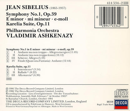 Symphony 1 / Karelia Suite