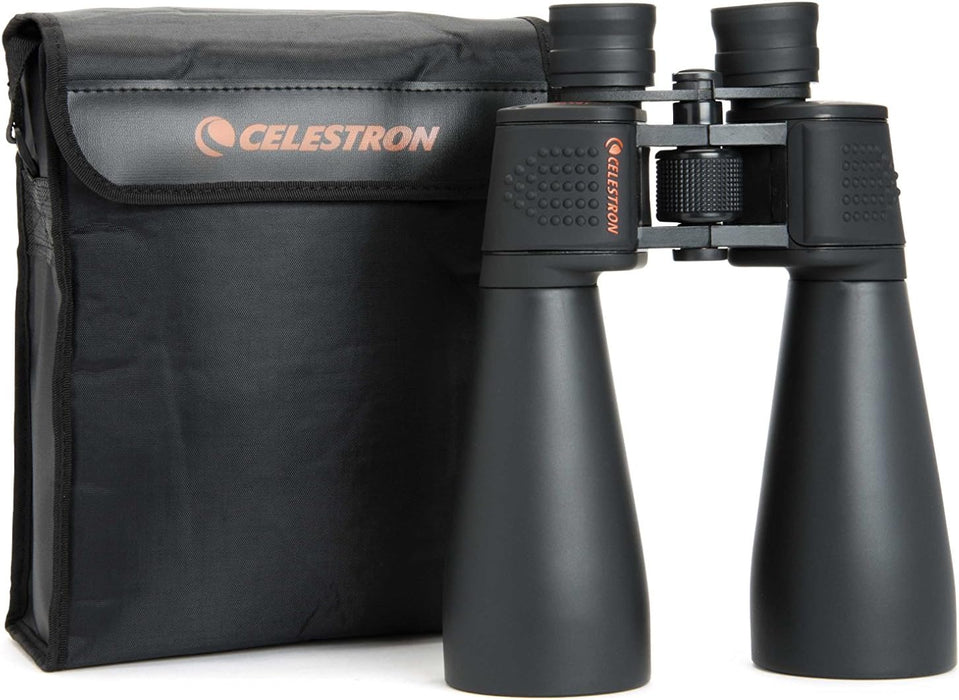 Celestron 71009 SkyMaster 15x70mm Porro Prism Binoculars with Multi-Coated Lens and BaK-4 Prism Glass, Black