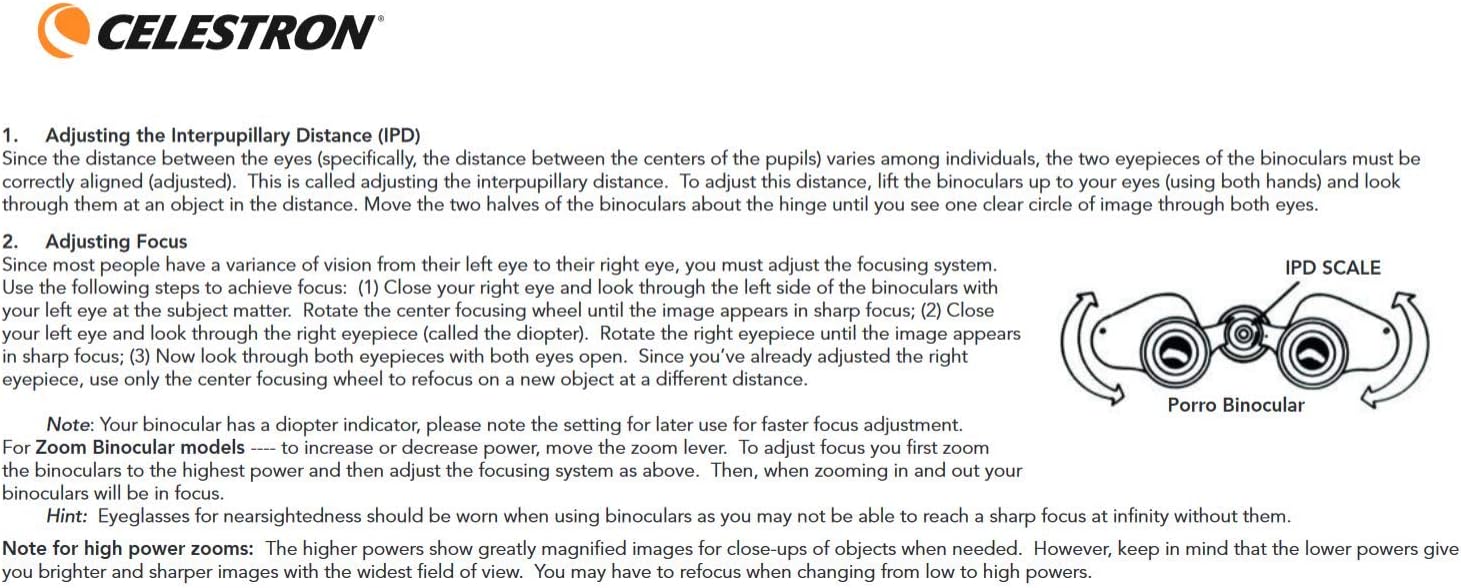 Celestron 71009 SkyMaster 15x70mm Porro Prism Binoculars with Multi-Coated Lens and BaK-4 Prism Glass, Black