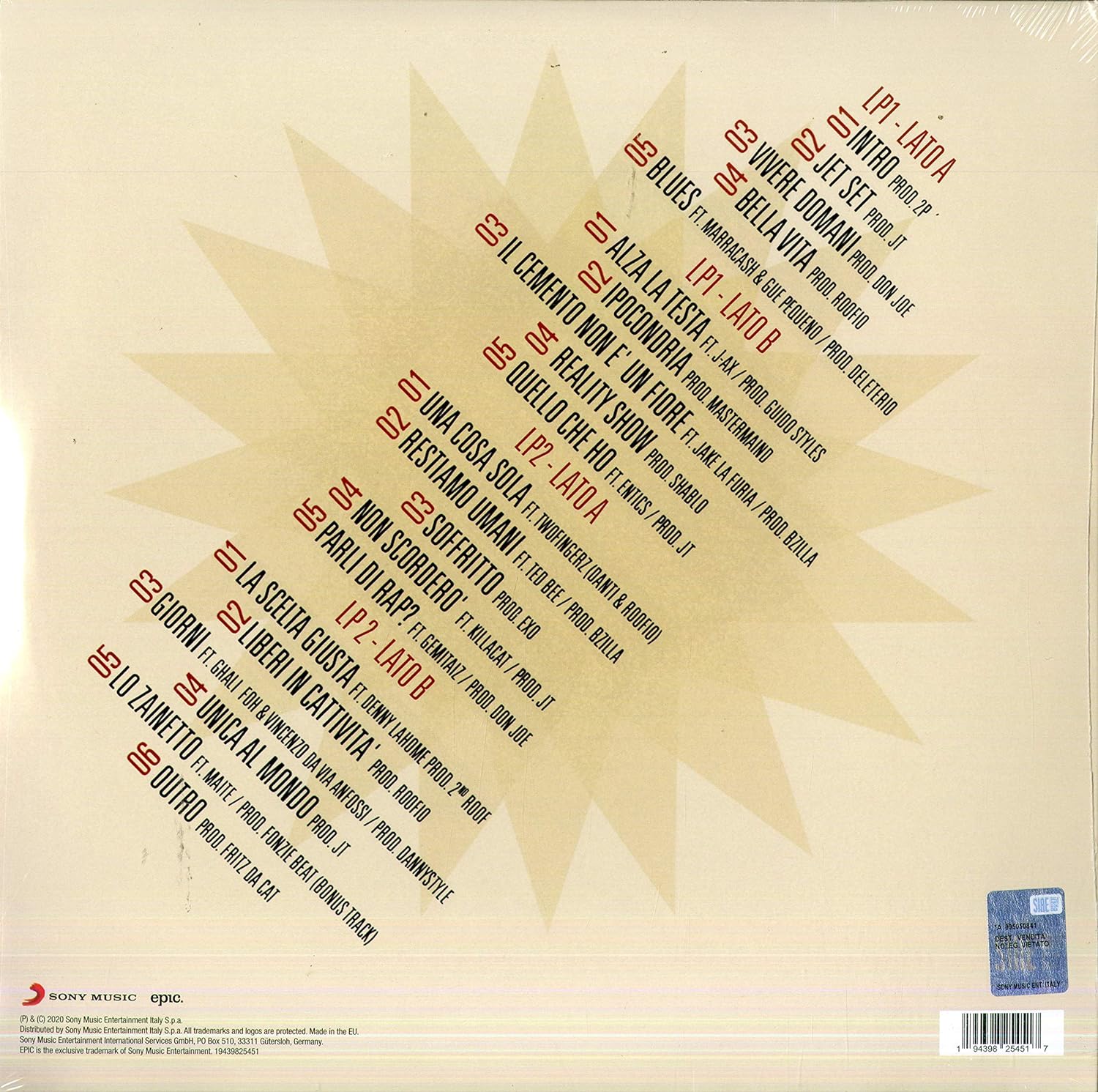 Il Mio Primo Disco Da Venduto