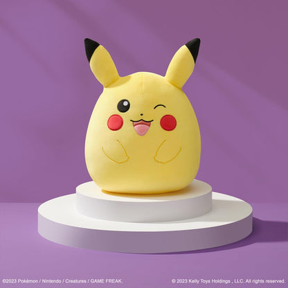 Squishmallows Original 35,6 cm Winking Pikachu Pokémon Plüsch – Ultrasoft Official Jazwares Plüsch (groß