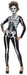 amscan 10235497 Skeleton Cat Suit Costume, Black