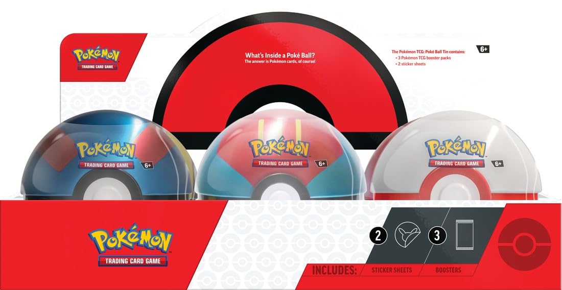 Pokemon: Poke Ball Tin (Q3 2023) (Random