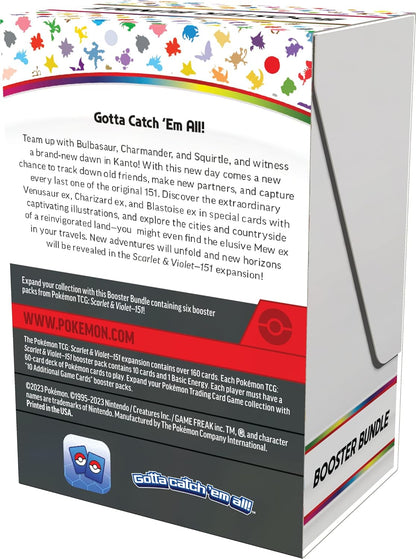 Pokémon TCG: Scarlet & Violet—151 Booster Bundle (6 Booster Packs