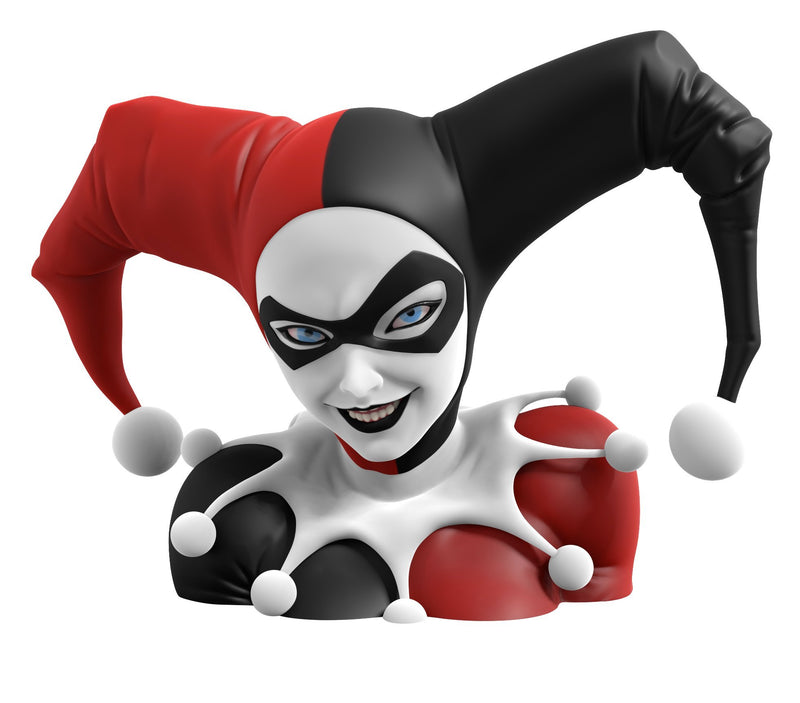Plastoy-21197 DC Comics Harley Quinn Busto de colección, Color, único (141