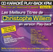 Cd Karaoke Play-Back Kpm Vol.03 ``Christophe Willem``