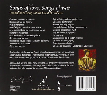 Songs of Love Songs of War