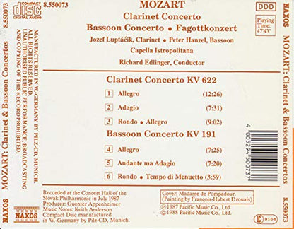 Mozart: Clarinet & Bassoon Concerto - Fagottkonzert