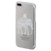 Hama - 181141 Case for Apple iPhone 6 Plus/6s Plus/7 Plus, Transparent/White