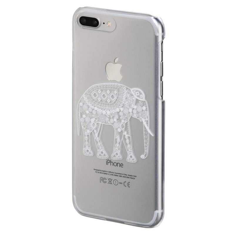 Hama - 181141 Case for Apple iPhone 6 Plus/6s Plus/7 Plus, Transparent/White