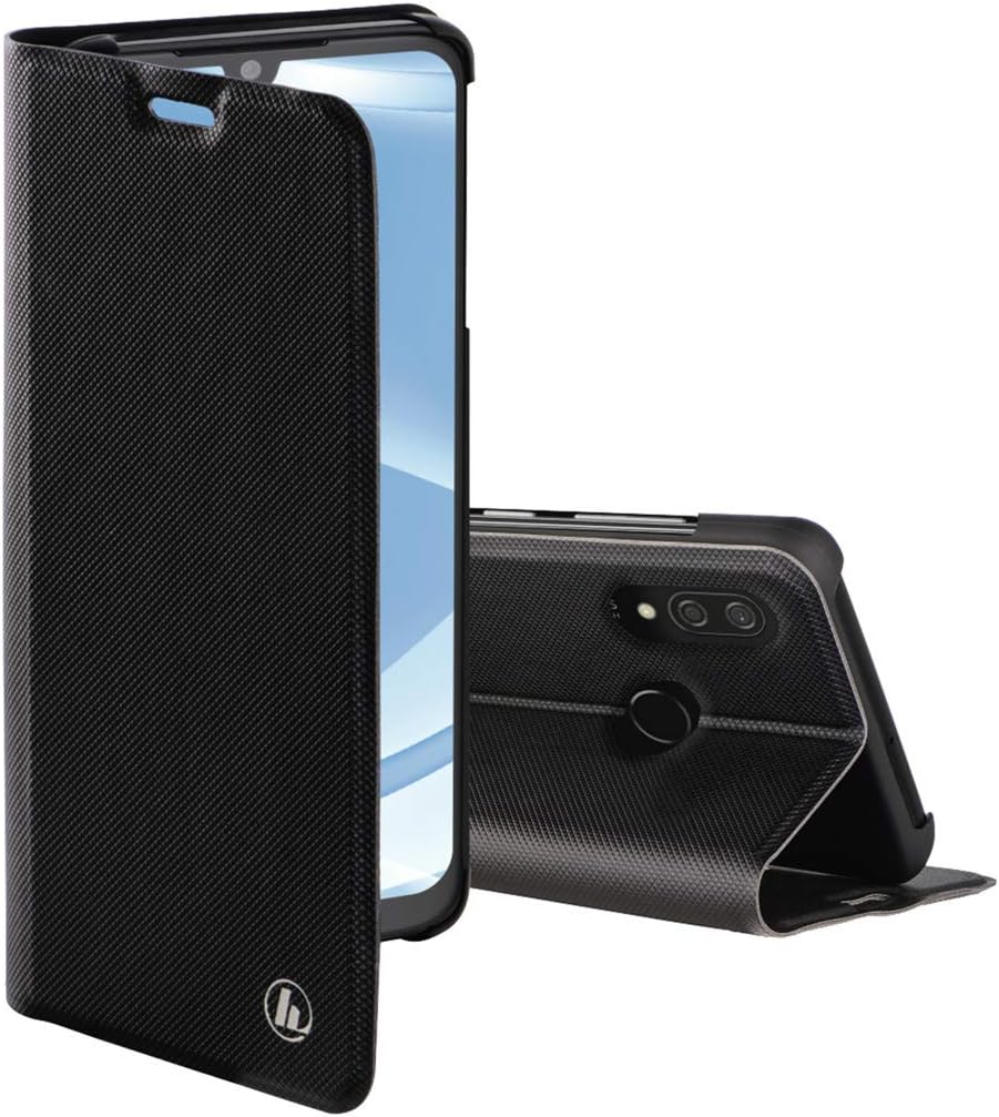 Hama Slim Pro mobile phone case 16 cm (6.3") Folio Black