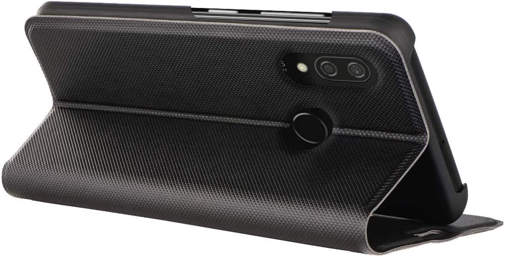 Hama Slim Pro mobile phone case 16 cm (6.3") Folio Black