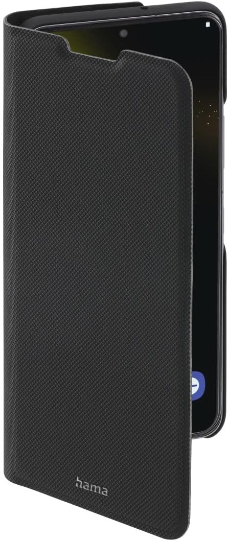 Hama Mobile Phone Case for Samsung Galaxy S22+ Slim Pro (Protective Case with Wallet, 2x Card Slots, Foldable Samsung S22+ Case with Magnetic Closure and Stand Function) Black