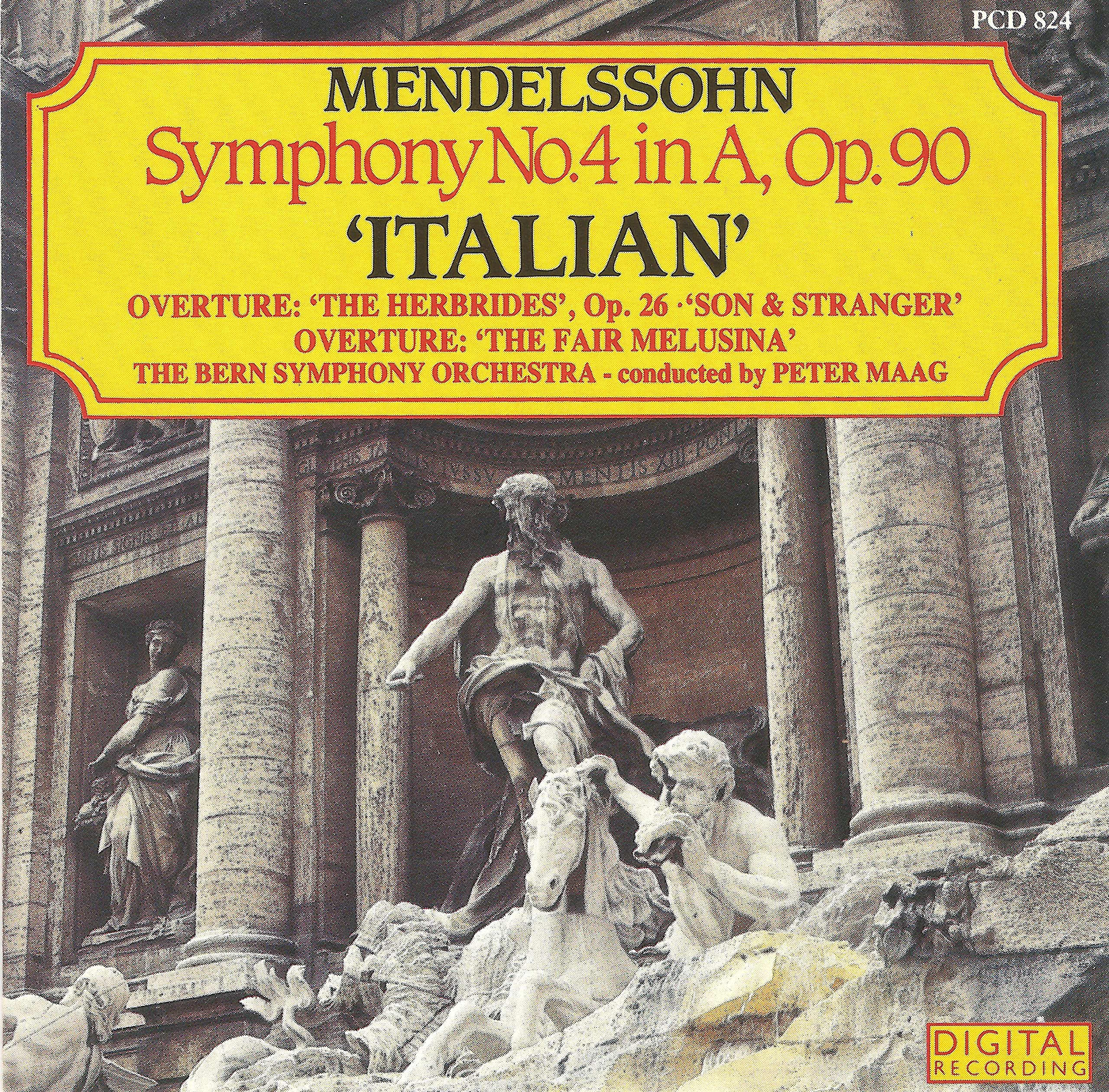 Mendelssohn: Symphony No3; Overture Op27