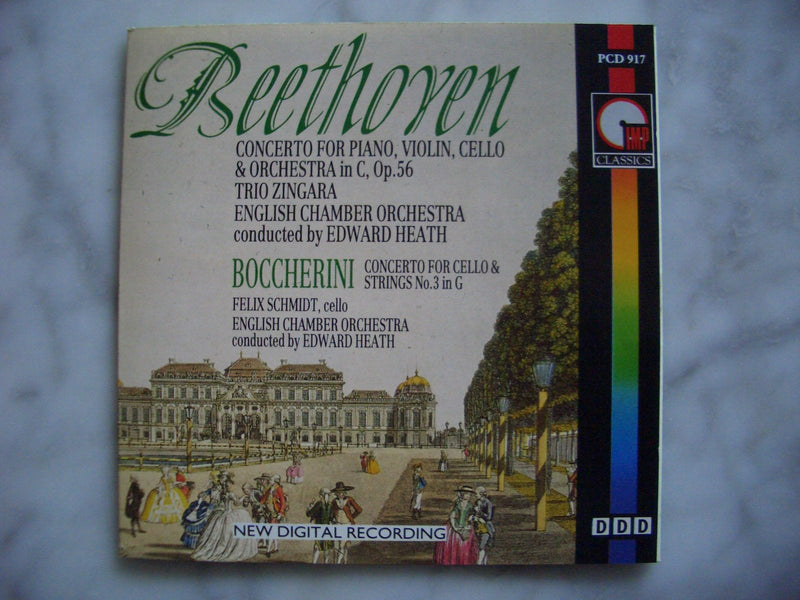 Beethoven Concerto for Piano, Violin , Cello & Orchestra