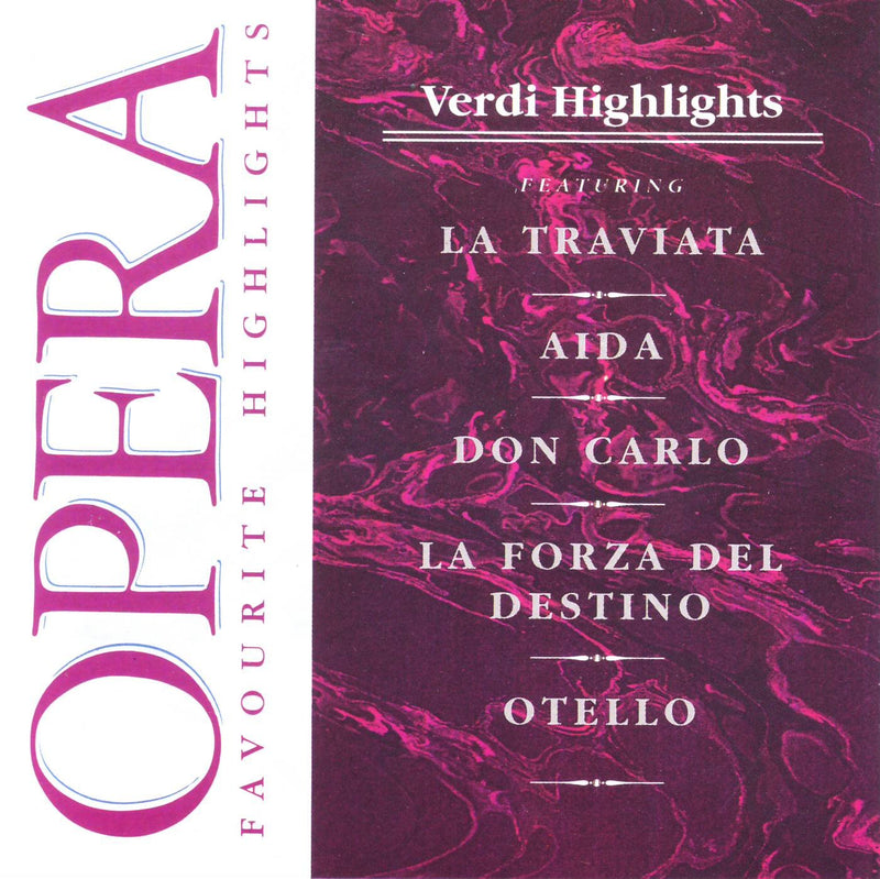 Opera Favourite Highlights - Verdi