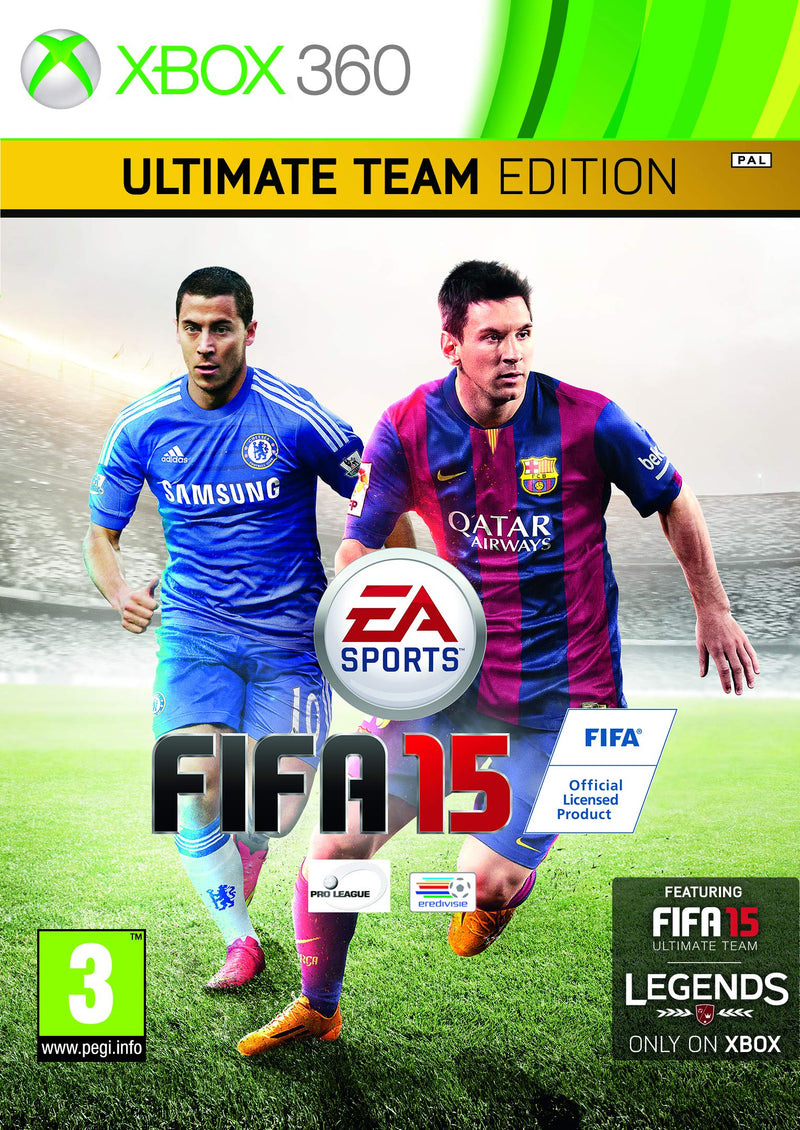 Electronic Arts FIFA 15 Ultimate Team Edition, Xbox 360 Básica + DLC Xbox 360 vídeo - Juego (Xbox 360, Xbox 360, Deportes, Modo multijugador, E (para todos