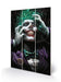 Difuzed Batman The Joker Wall Art Wood Print (Just One Bad Day Design)  20cm x 29.5cm - Official Merchandise 
