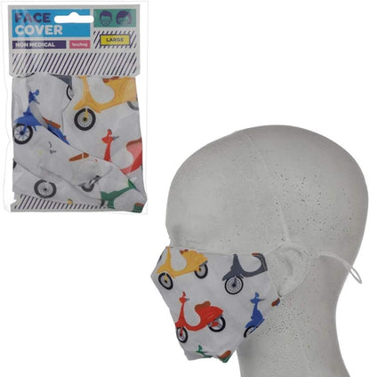 Speed King Scooter Reusable Face Mask Large
