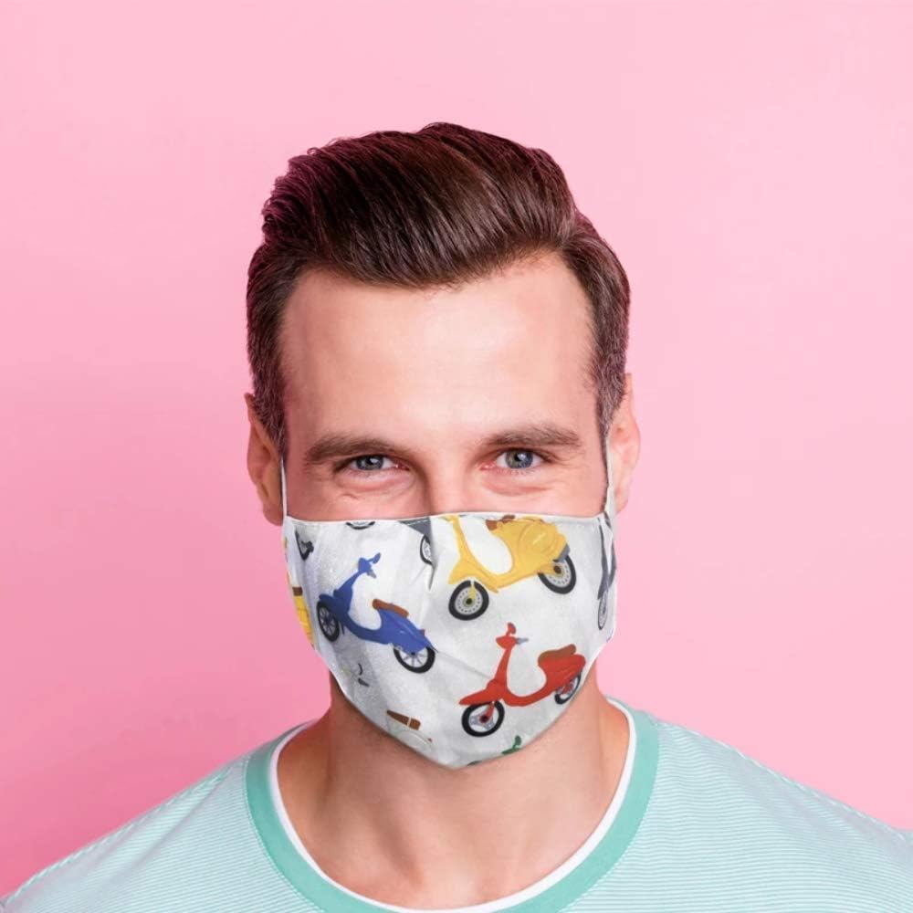 Speed King Scooter Reusable Face Mask Large