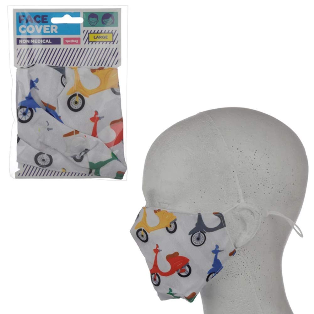 Speed King Scooter Reusable Face Mask Large