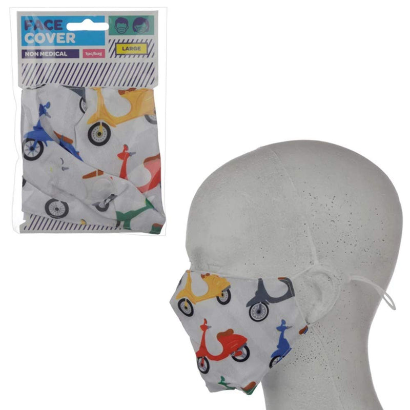 Speed King Scooter Reusable Face Mask Large